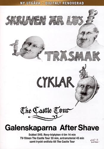 After Shave Galenskaparna - Skruven Är Lös / Träsmak / Cyklar / the Castle Tour