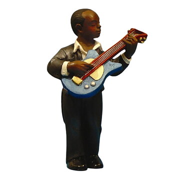 Jazzfigur: Basgitarr - All That Jazz 12 cm