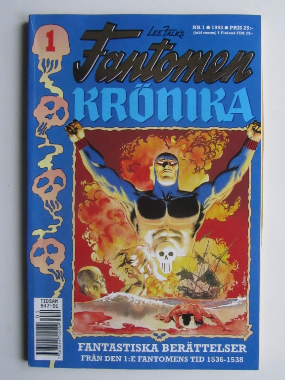 Fantomen Krönika Nr 01 Vg+
