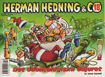 Herman Hedning Julalbum 18 Det odontologiska odjuret