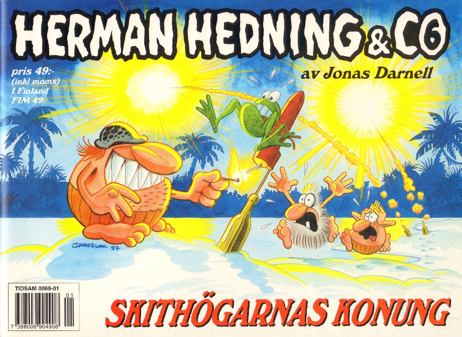 Herman Hedning Julalbum 6 Skithögarnas konung