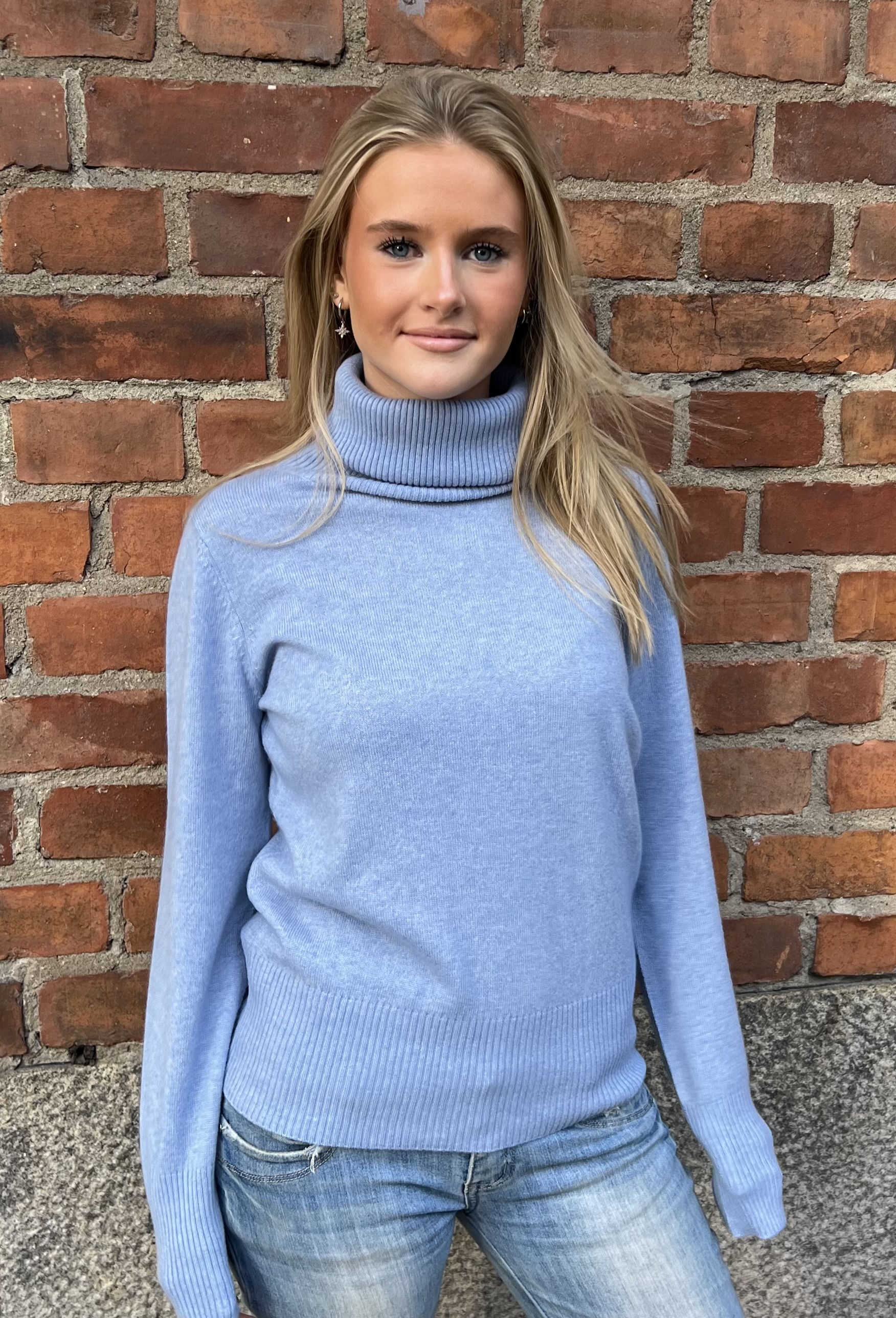 HELENA- Tröja med stor polo