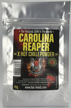 Carolina Reaper Powder - Worlds Hottest Chilli Powder - 100% Reaper Powder 20g