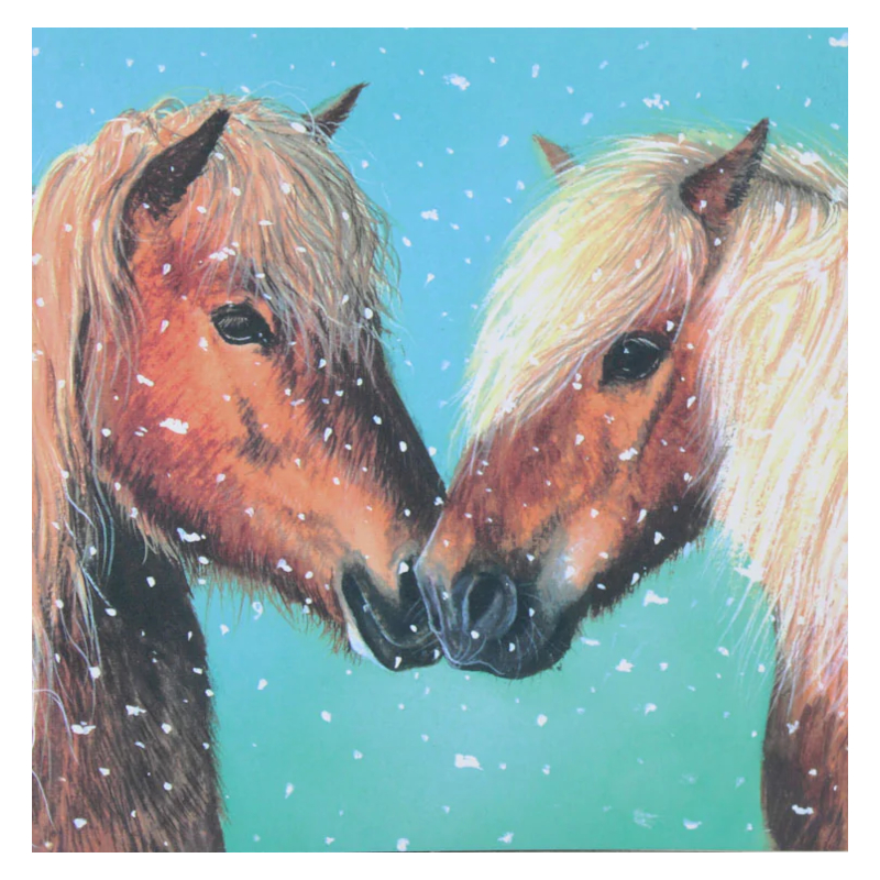 Julkort Grays 1922 Hästmotiv Ponies And Donkeys 10-pack - 3