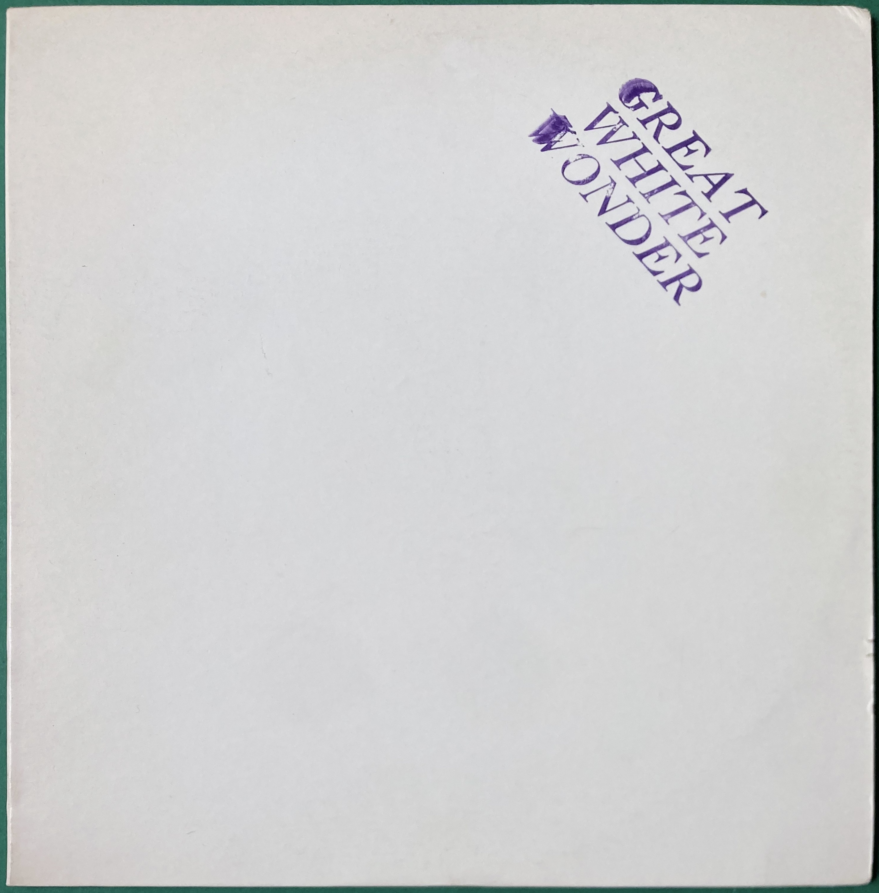 BOB DYLAN - Great white wonder US Rocolian 2LP 1970  - 2