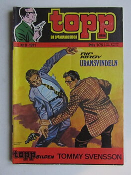 Toppserien 1971 08 Vg+