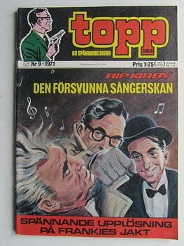 Toppserien 1971 09 Vg+