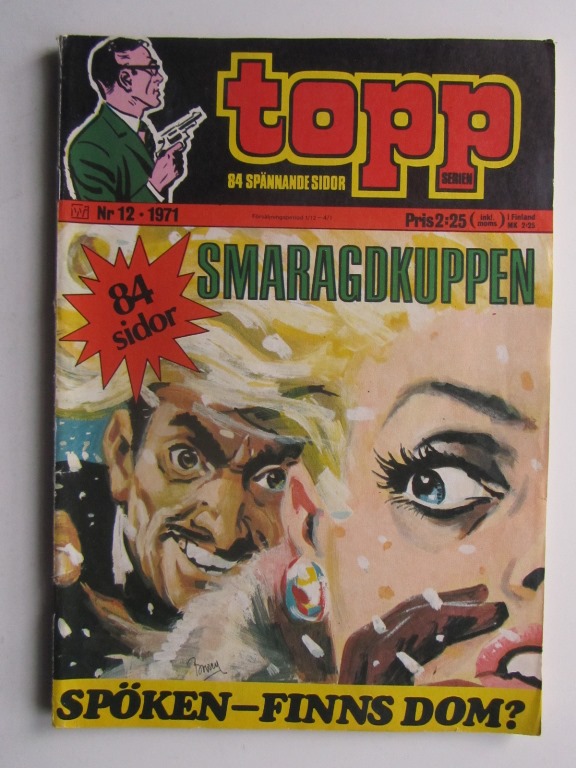 Toppserien 1971 12 Vg+