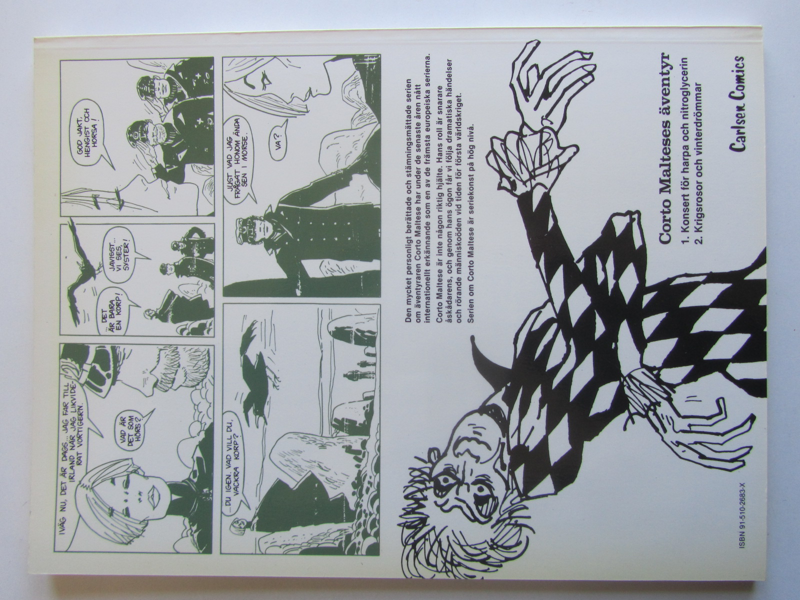 Corto Maltese Krigsrosor och vinterdrömmar - 2