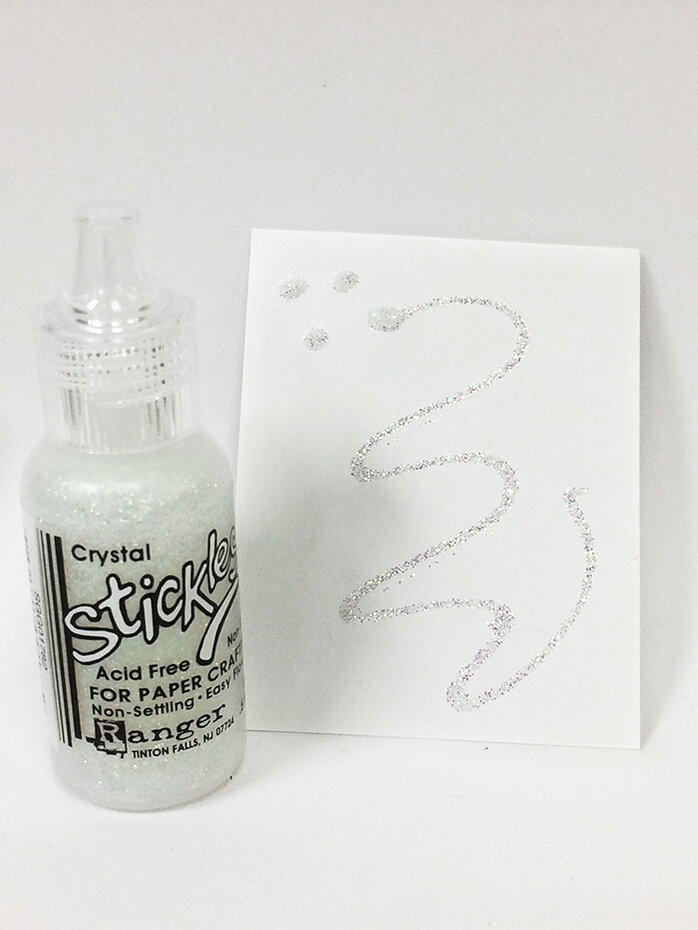 RANGER Stickles Glitter Glue Crystal 0.5 fl oz - 3