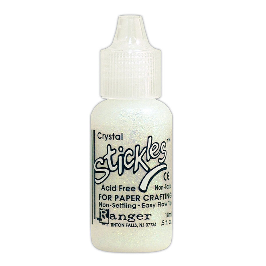 RANGER Stickles Glitter Glue Crystal 0.5 fl oz