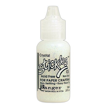 RANGER Stickles Glitter Glue Crystal 0.5 fl oz