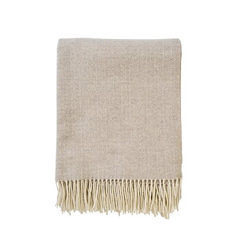 Lucas Premium Cashmere taupe Klippan Yllefabrik