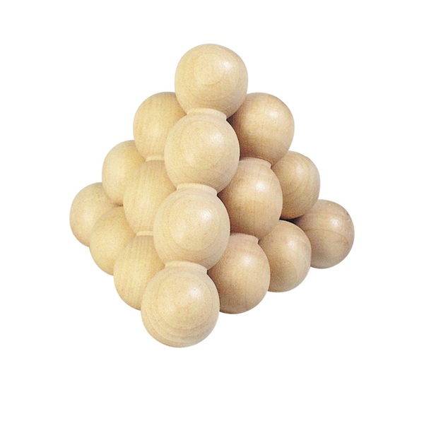 Pyramid of balls