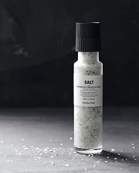 Salt, parmesanost & basilika