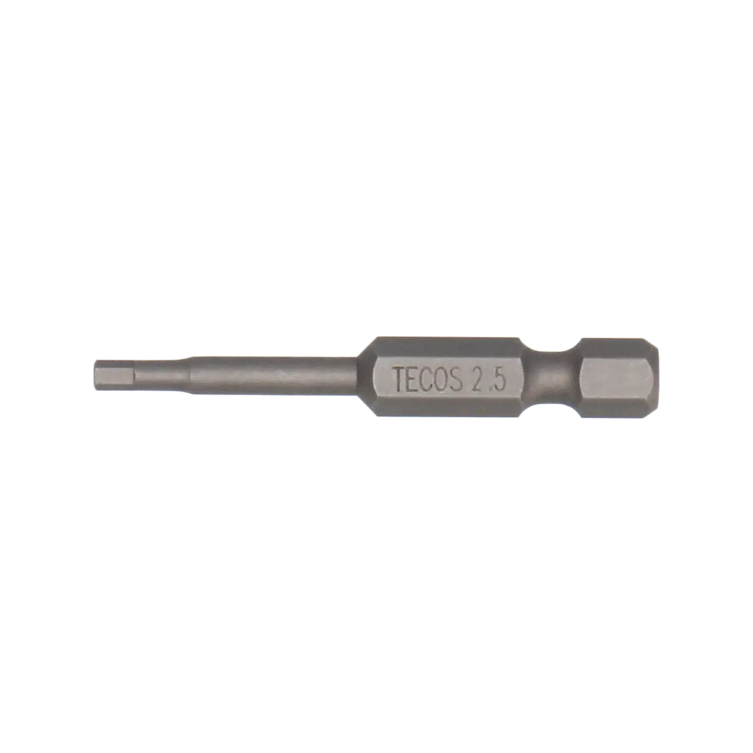 Bits zeskant 2,5x50 mm (10 stuks)