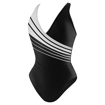 Classic swimsuit for ladies, 100% chlorine resistant