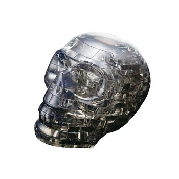 Crystal Puzzle Skull (black)l 