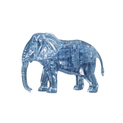 Crystal Puzzle Elephant