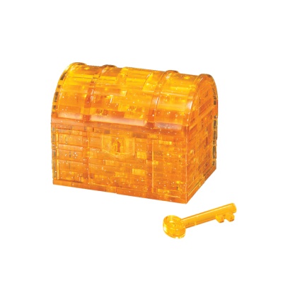 Crystal Puzzle Treasure chest (Yellow)
