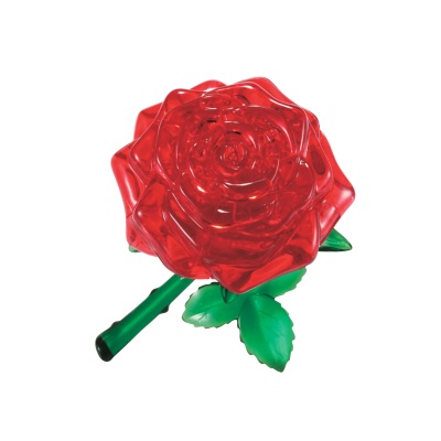 Crystal Puzzle Rose (red) - 2