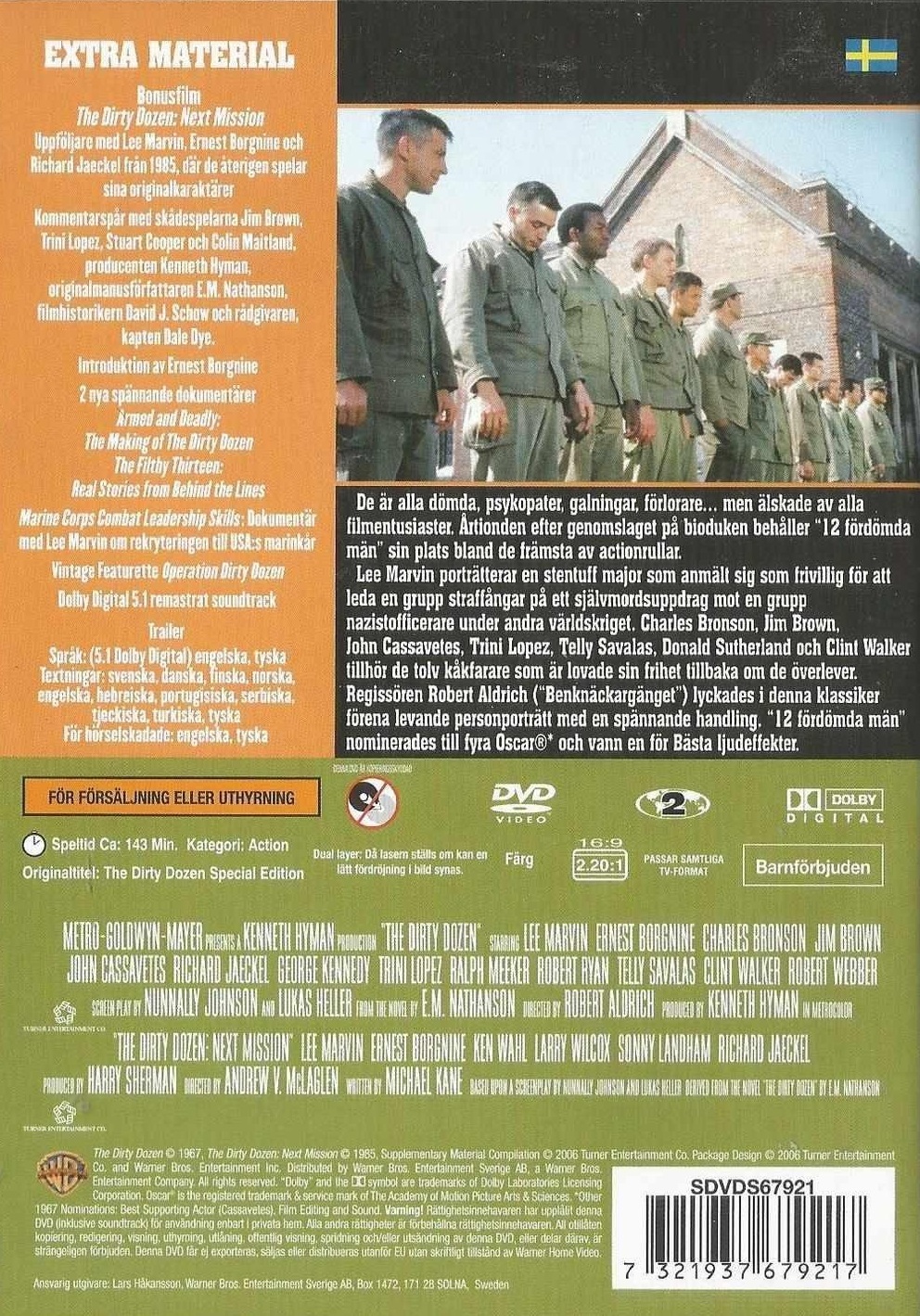 The Dirty Dozen (2-disc) (Begagnad) - 2