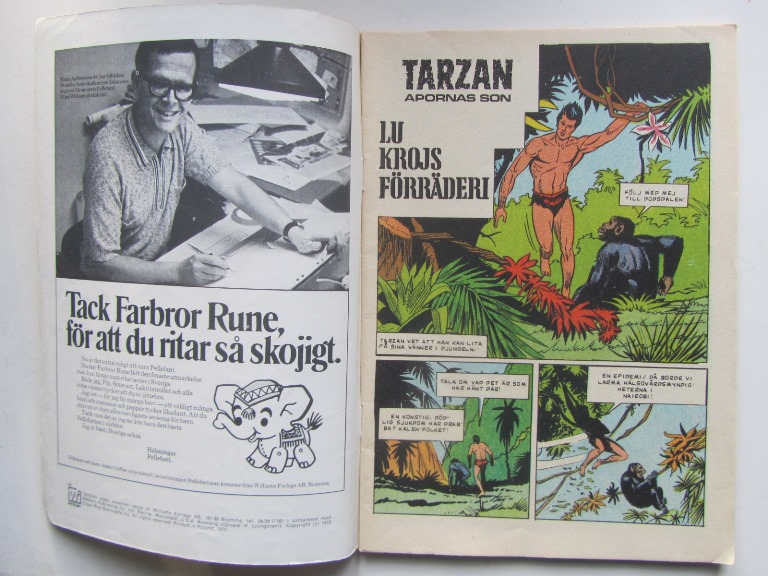 Tarzan 1970 63 Vg+ - 3