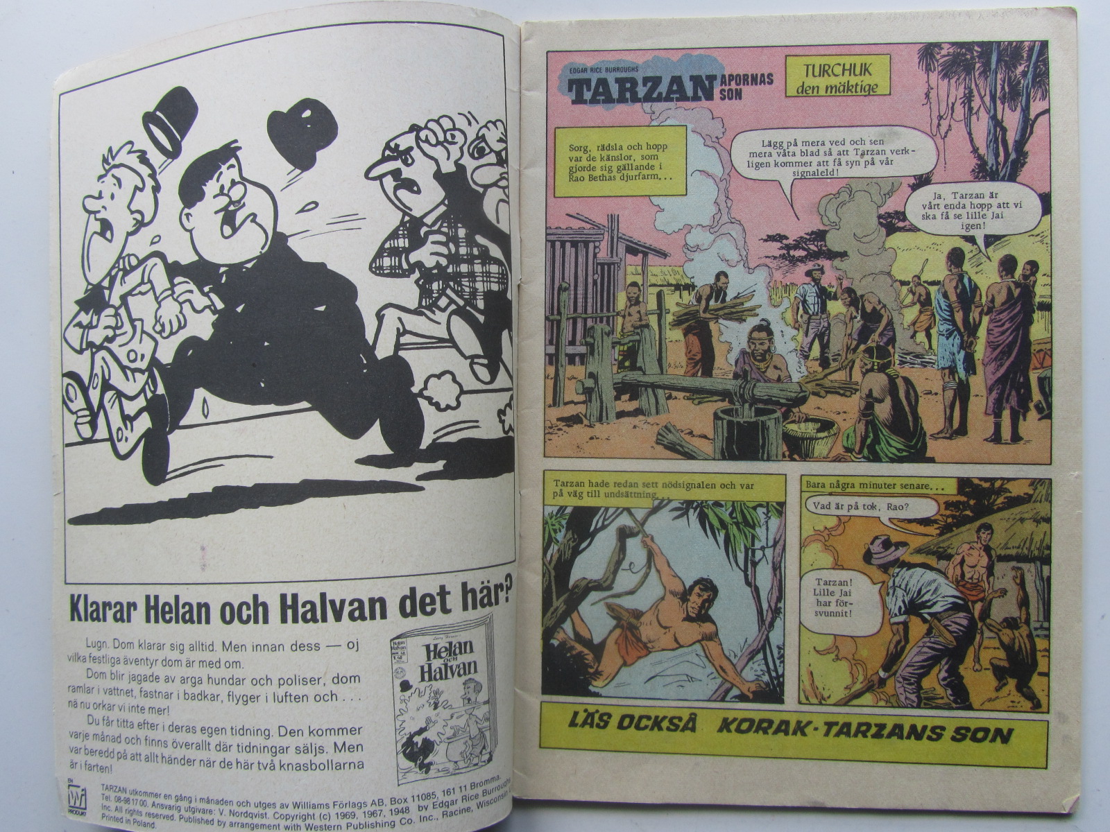 Tarzan 1969 41 Vg+ - 3