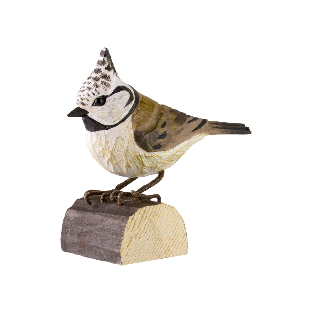 DecoBird Crested Tit