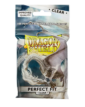 Dragon Shield: Clear - Toploading Perfect Fit Sleeves