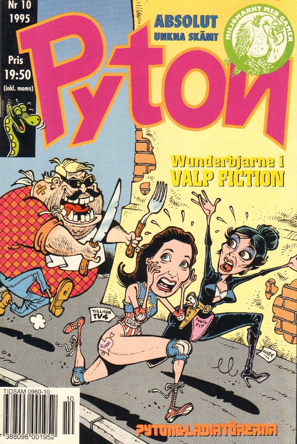 Pyton nr 10 1995, Absolut unkna skämt