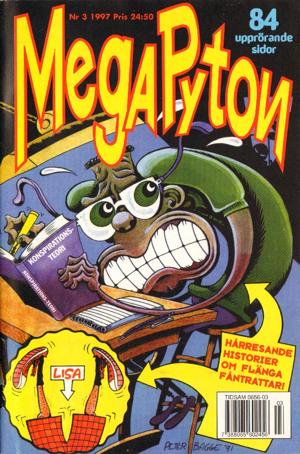 MegaPyton nr 3 1997, 84 upprörande sidor!