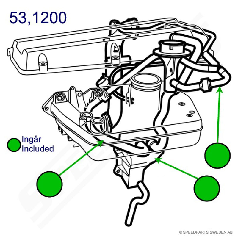 Update kit crank ventilation - 2