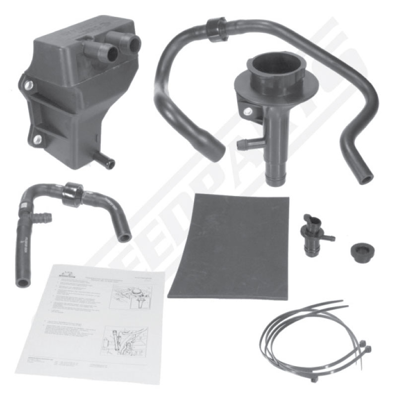 Update kit crank ventilation