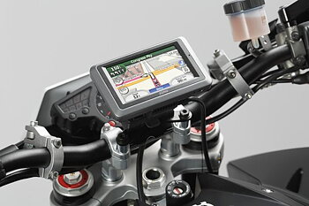 GPS mount for handlebar