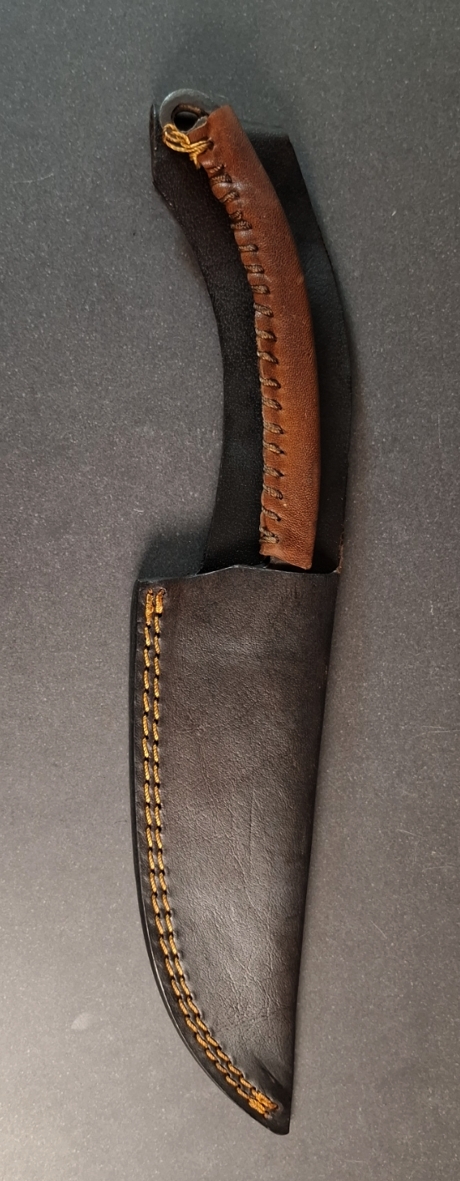 Smida Viking Kniv med Slida - 4