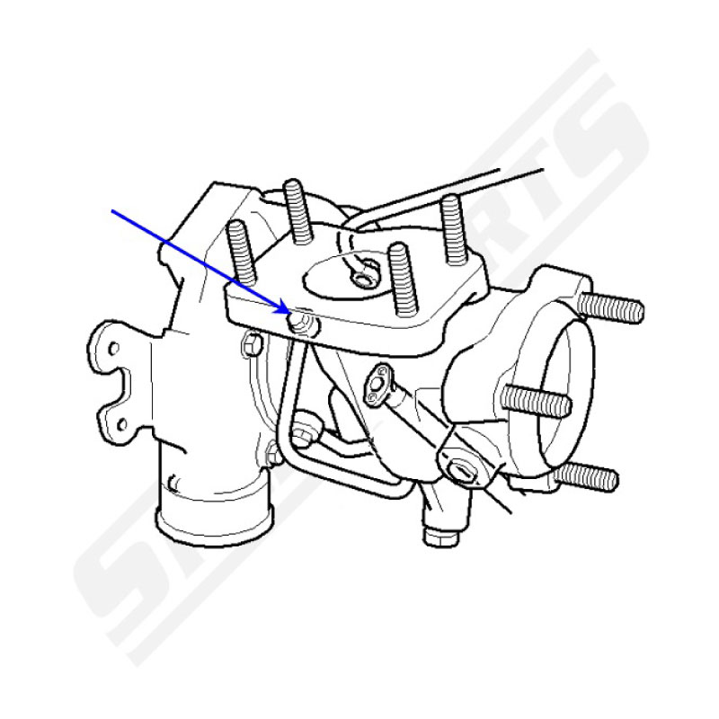 Banjo bolt Oil-inlet turbo M12 - 2