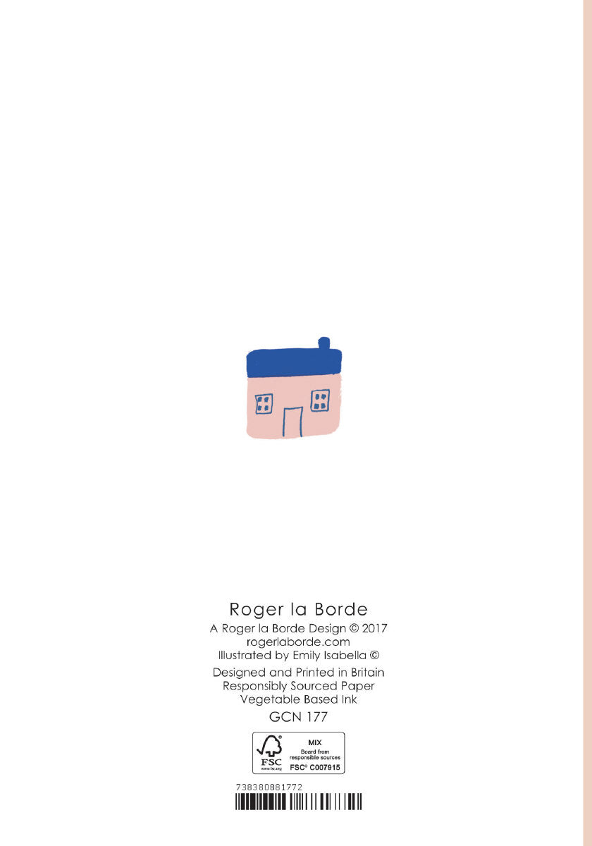 Little House New Home Petite Card - 2