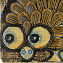 Ulla Winblad (1960s) Heartwarming Hedgehog Wall Plaque 13 cm