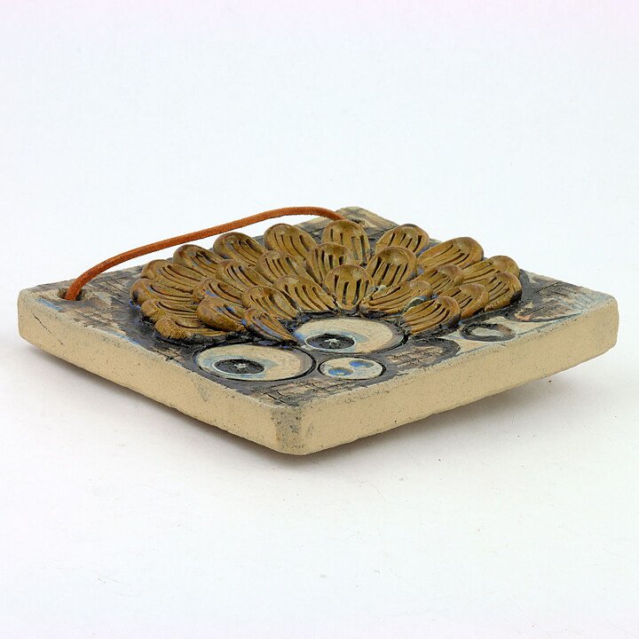 Ulla Winblad (1960s) Heartwarming Hedgehog Wall Plaque 13 cm
