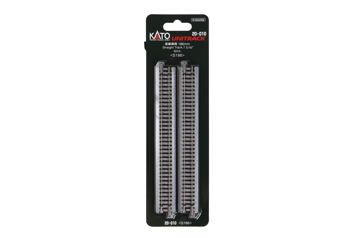 Rakspår 186 mm (4st) träslipers - 3