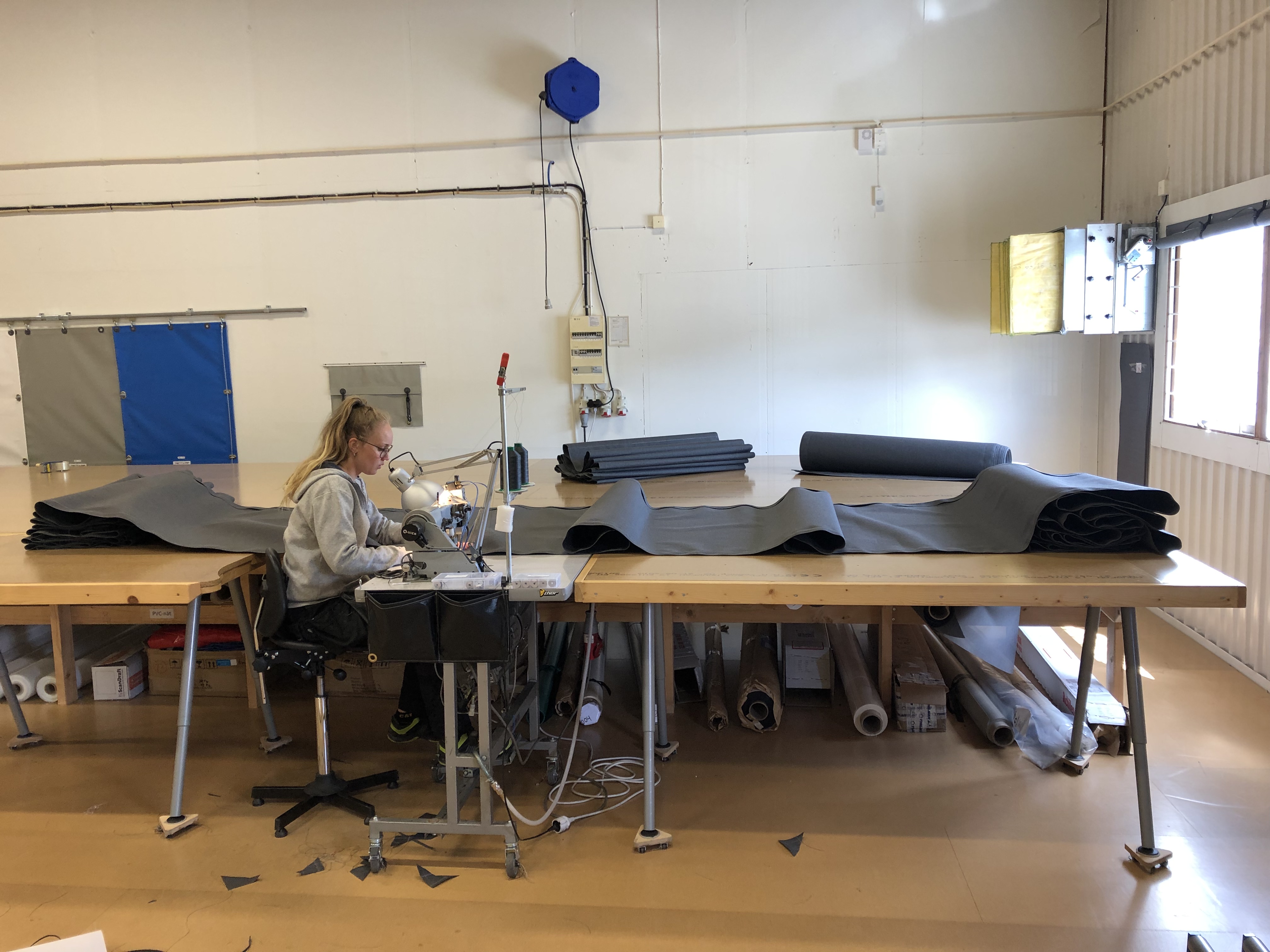 Balkongskydd i markisväv endast fåll  - 2