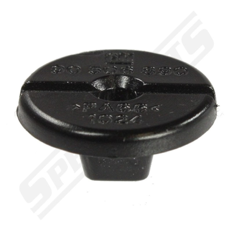 Press nut plastic M6 - 2
