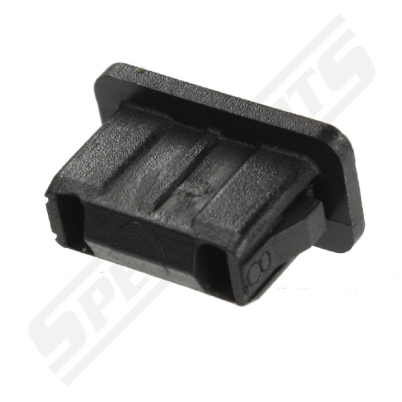 Press nut plastic 6x16mm - 2