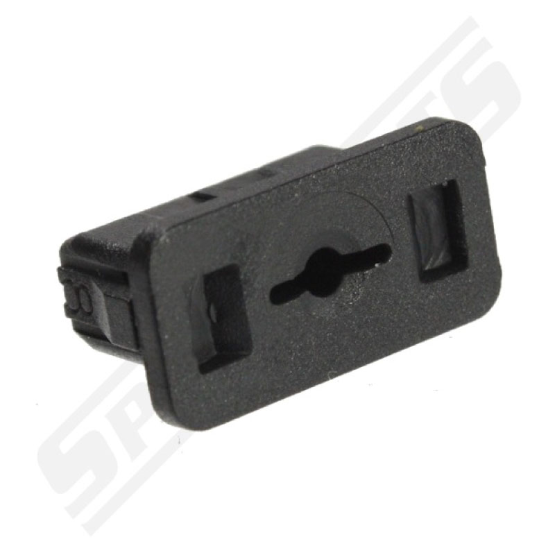 Press nut plastic 6x16mm