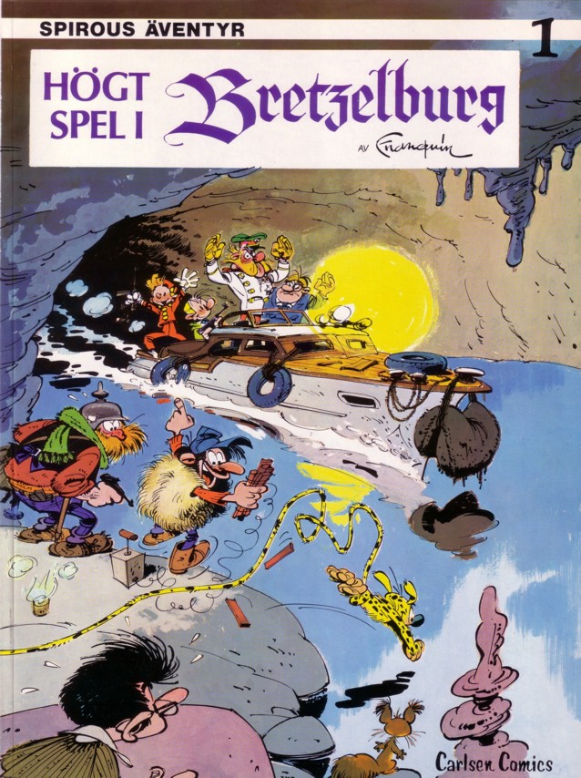 Spirous äventyr 1 Högt spel i Bretzelburg