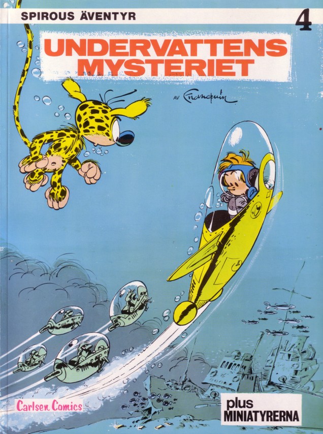 Spirous äventyr 4 Undervattensmysteriet