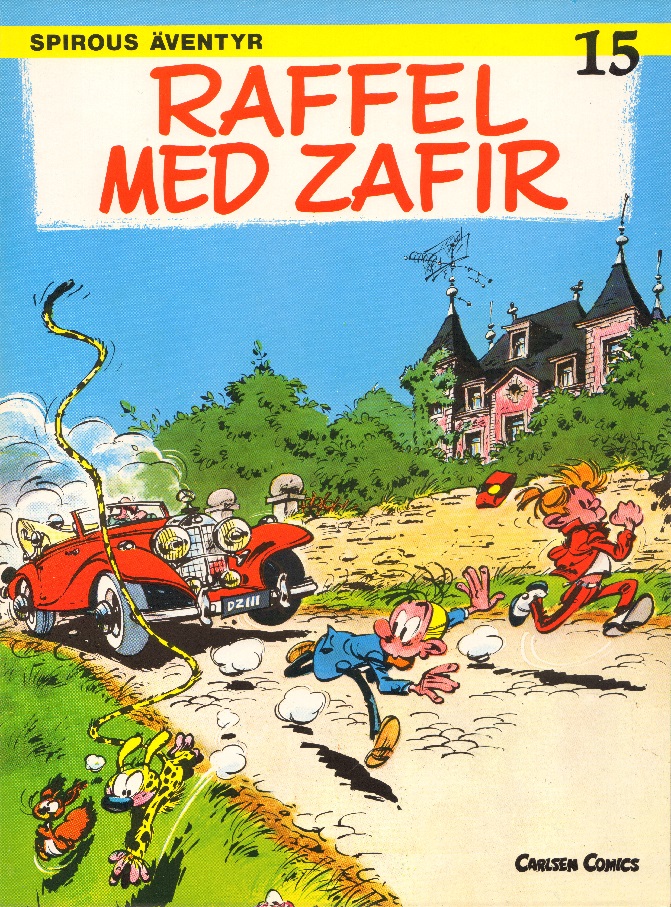 Spirous äventyr 15 Raffel med Zafir