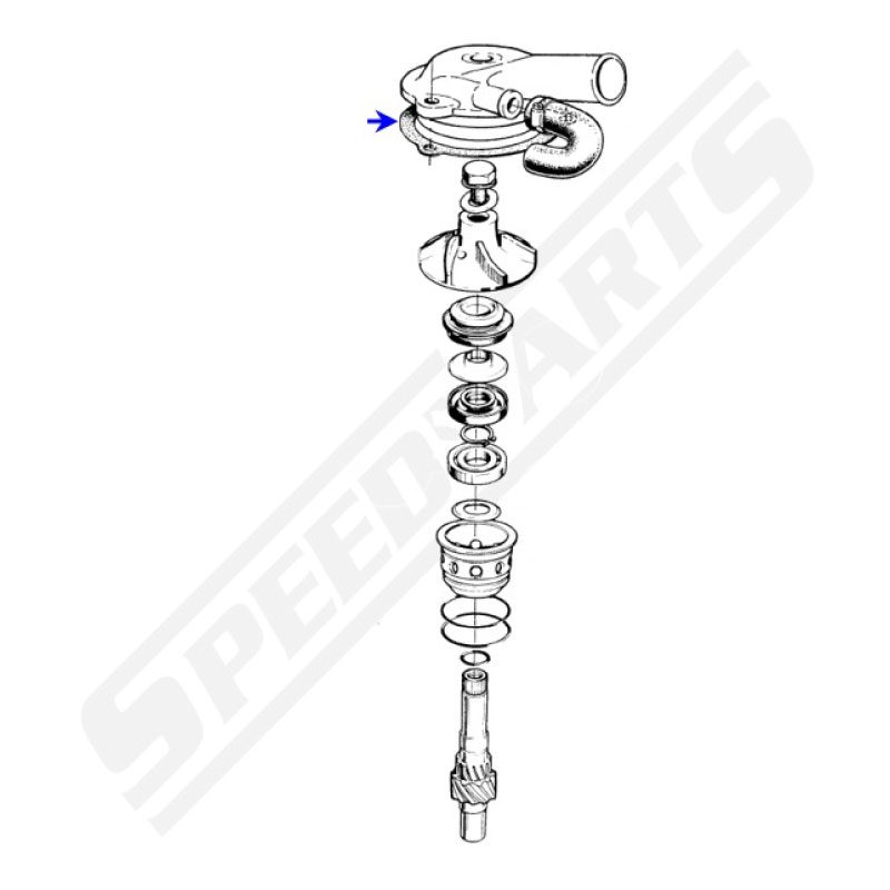 Gasket water pump - 2