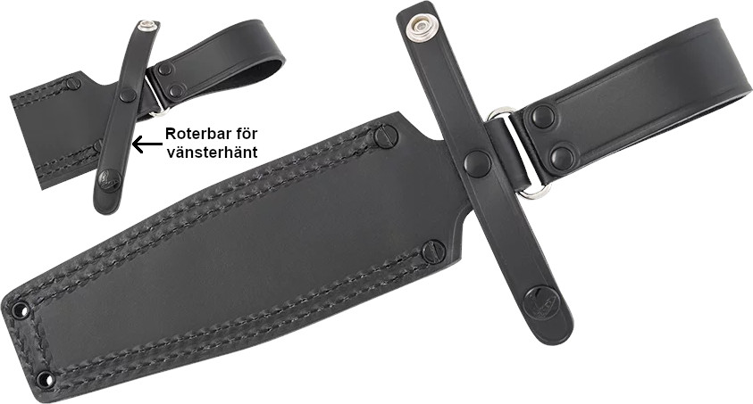 Knife Fällkniven A1L-VG7, 16 cm / leather sheath - 5